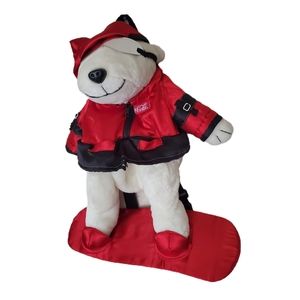 1997 Coke Bear Backpack HTF RARE NOS